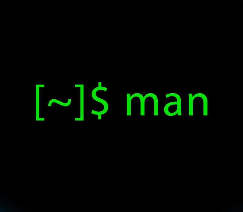 دستور man در ترمینال لینوکس