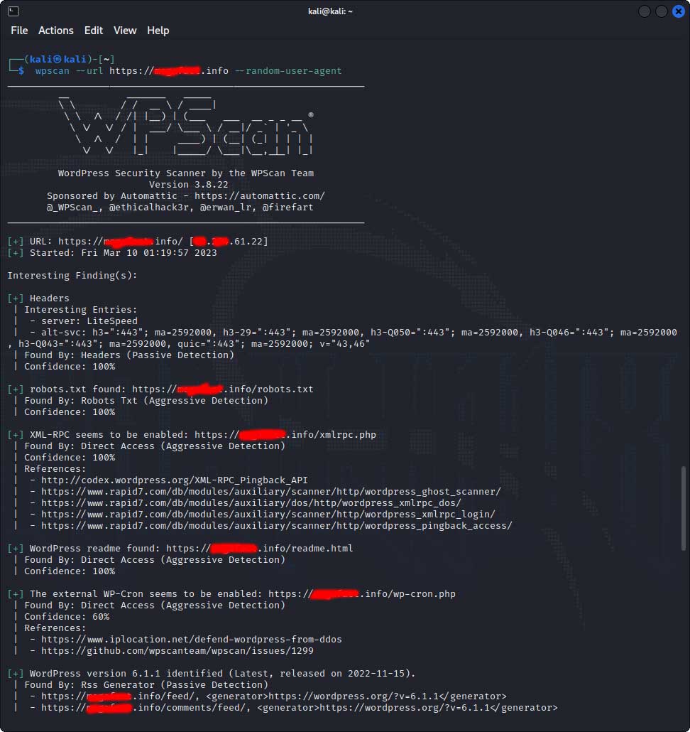 wpscan